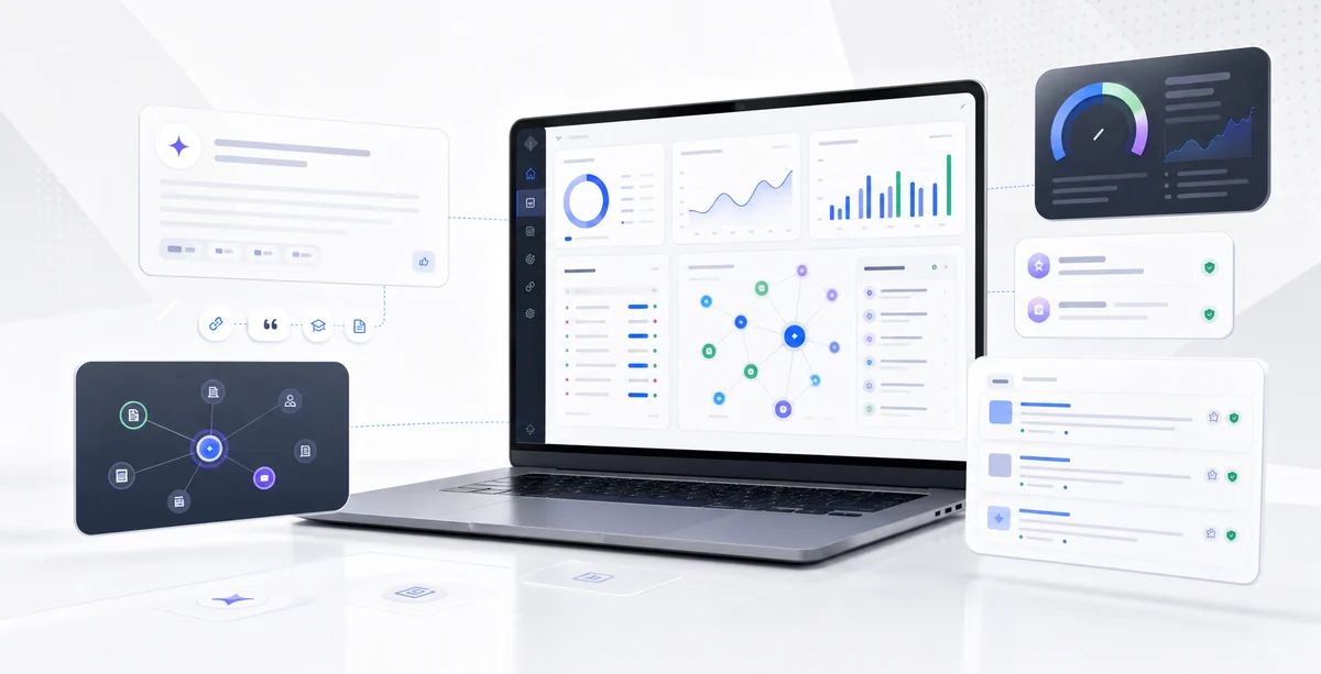 Dashboard pentru analiză LLM SEO